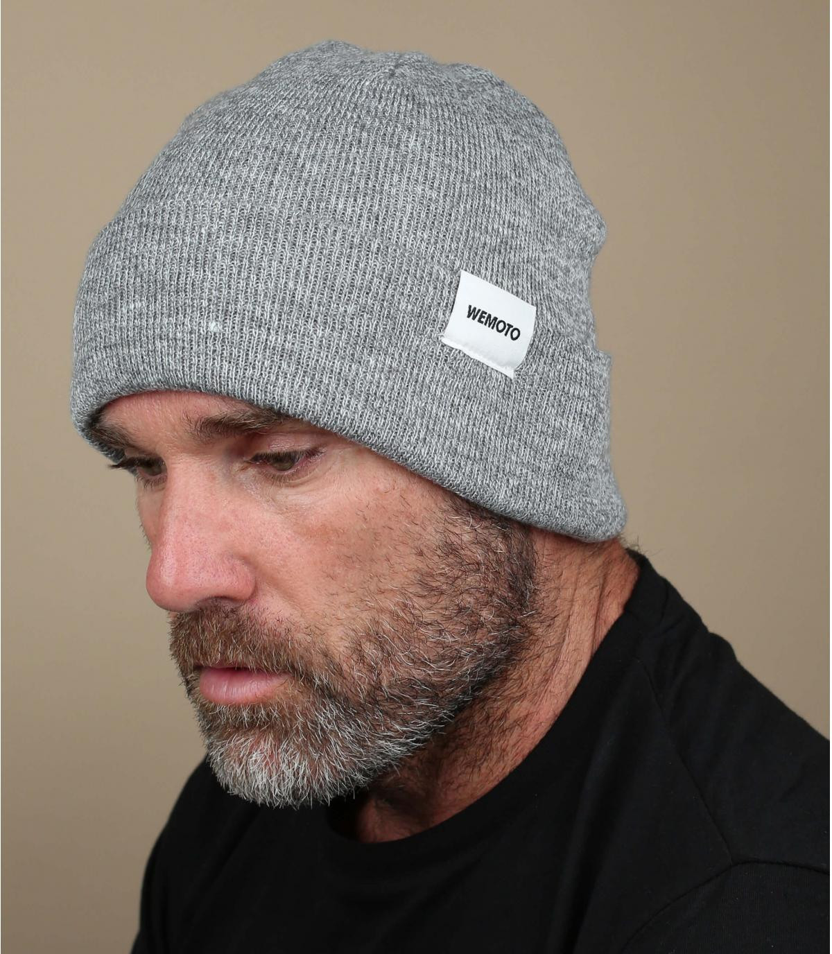 Heather grey cuff beanie North heather